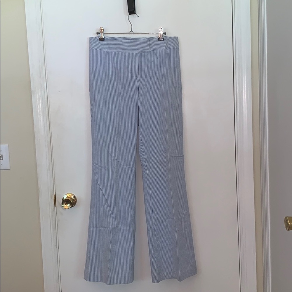 J. McLaughlin seersucker business pant